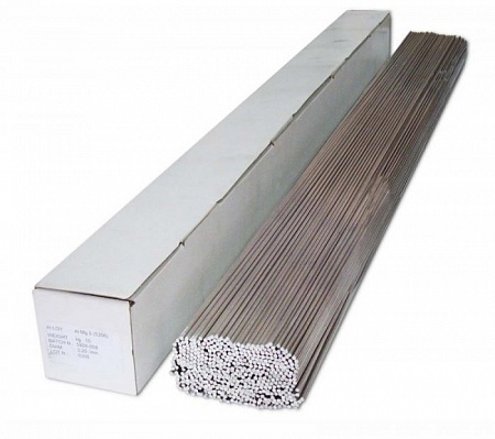 Пруток алюминиевый TIG ER 5356 (AlMg 5) Ø 4,0мм 2,5 кг
