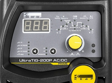Сварочный аппарат КЕДР UltraTIG-200P AC/DC (220В, 10-200А)