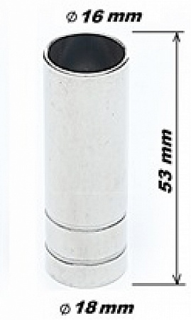 Сопло МS 15 d-16 цилиндрическое 