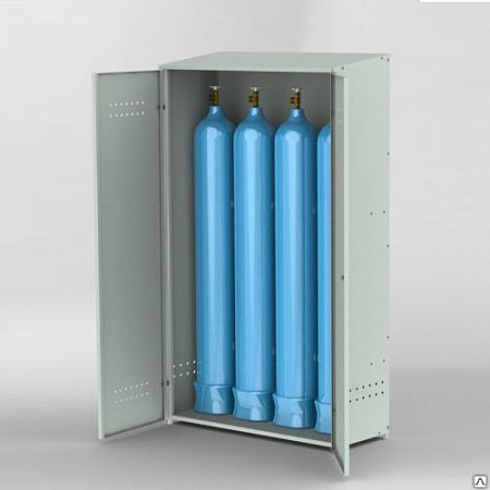 Шкаф для 4-х баллонов кислород